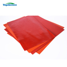 mytext 0.3mm white red transparent SILICON Rubber Sheet supplier